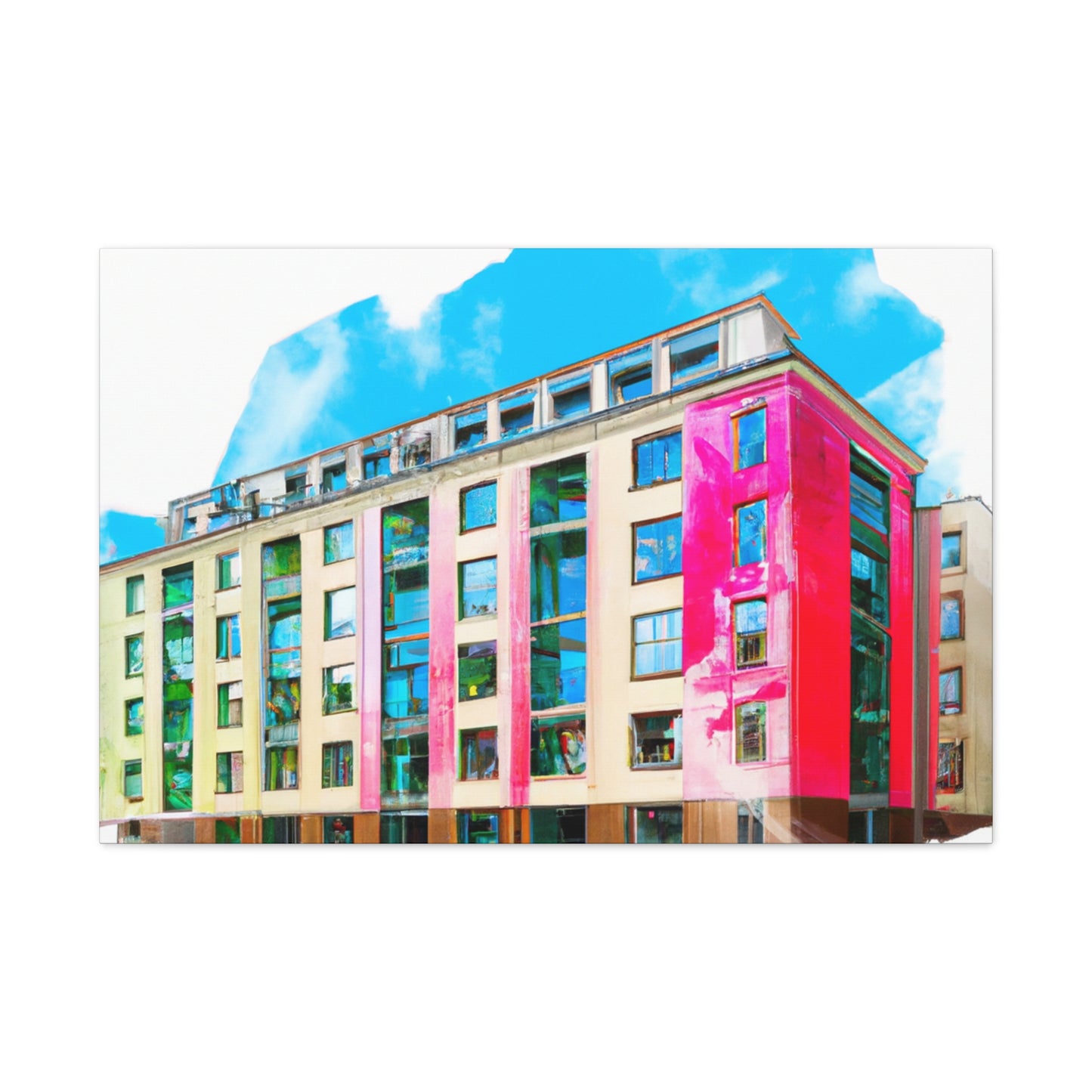 Alfonso Galvestor - Architectural Canvas