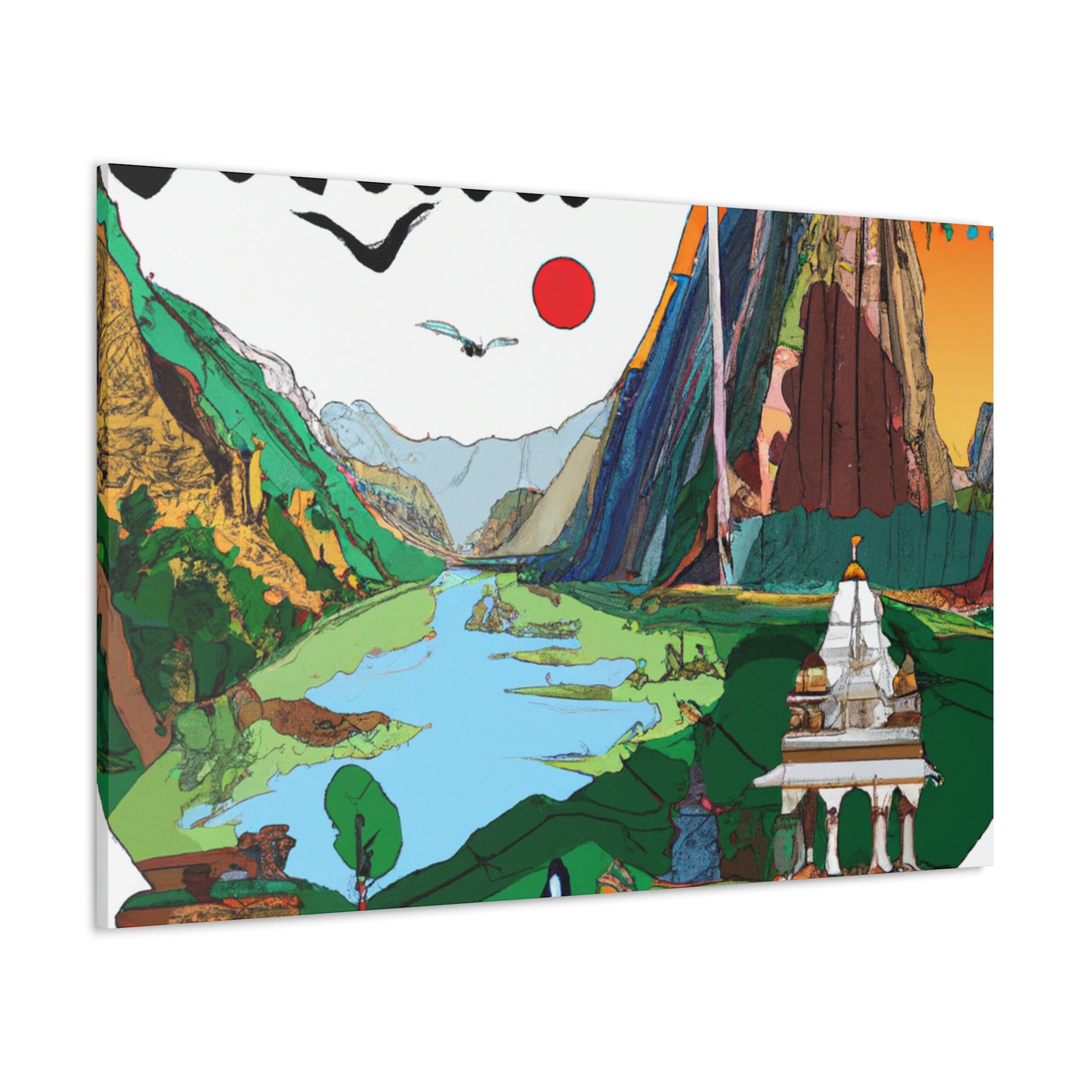 Majestic India - Destination India - Canvas