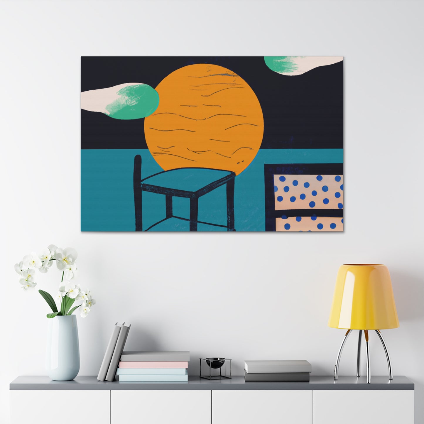 Retrospective Refinement- Midcentury - Canvas