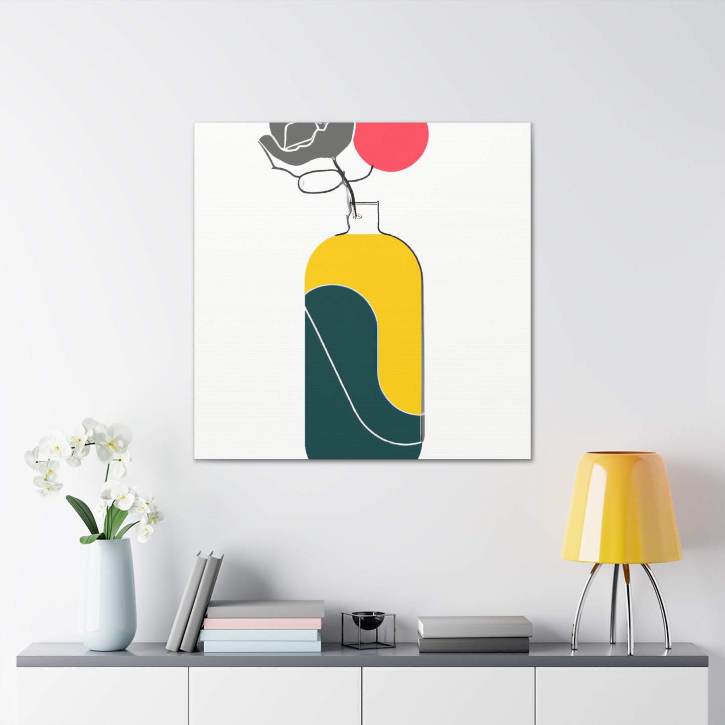 Desolate Rhythm - Minimalism - Canvas
