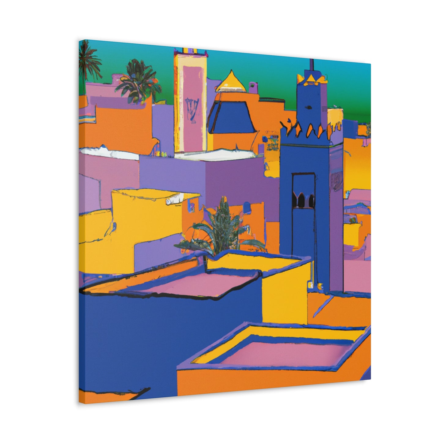 Ali Mustafa - Morraco - Canvas