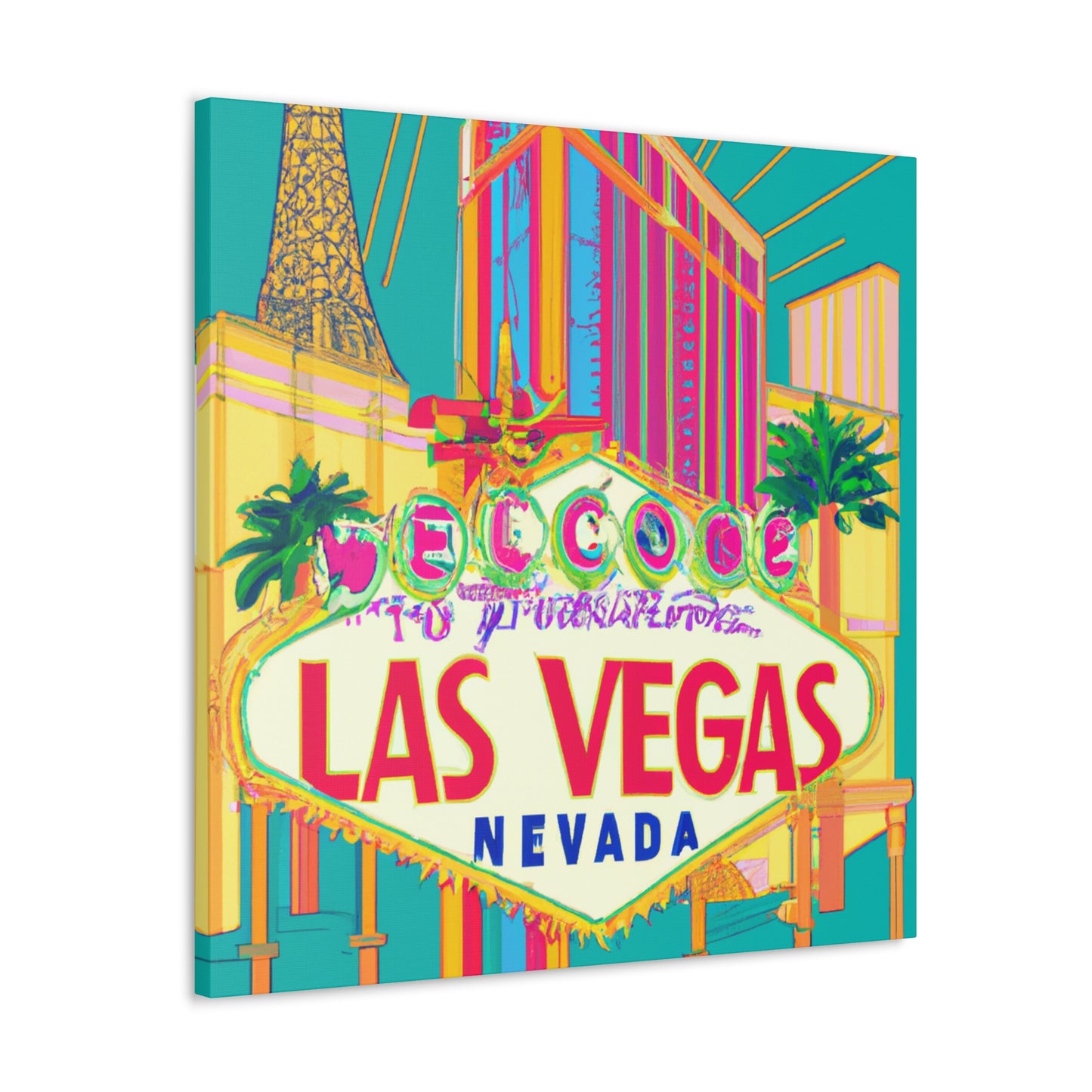 Viva La Vegas - Destination Vegas - Canvas