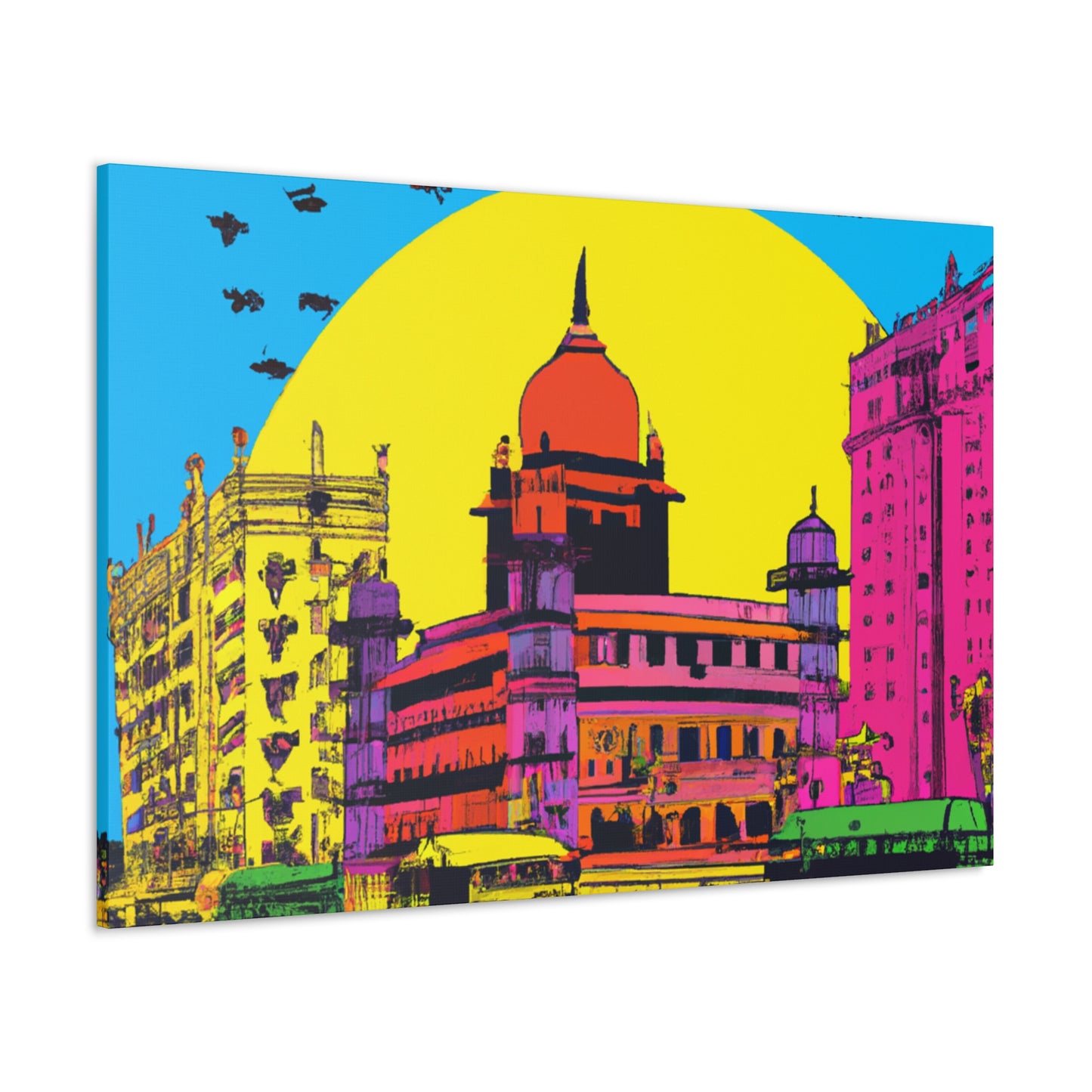 Taj Mahal - Destination India - Canvas