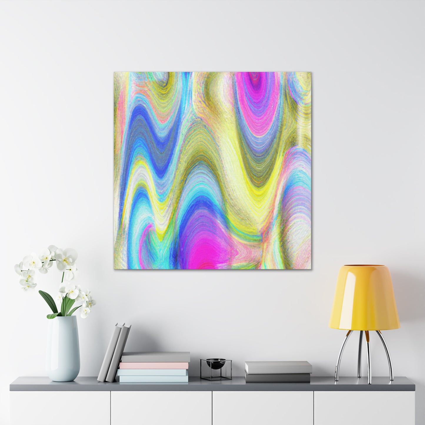 Aerogunic Salutation - Abstract - Canvas