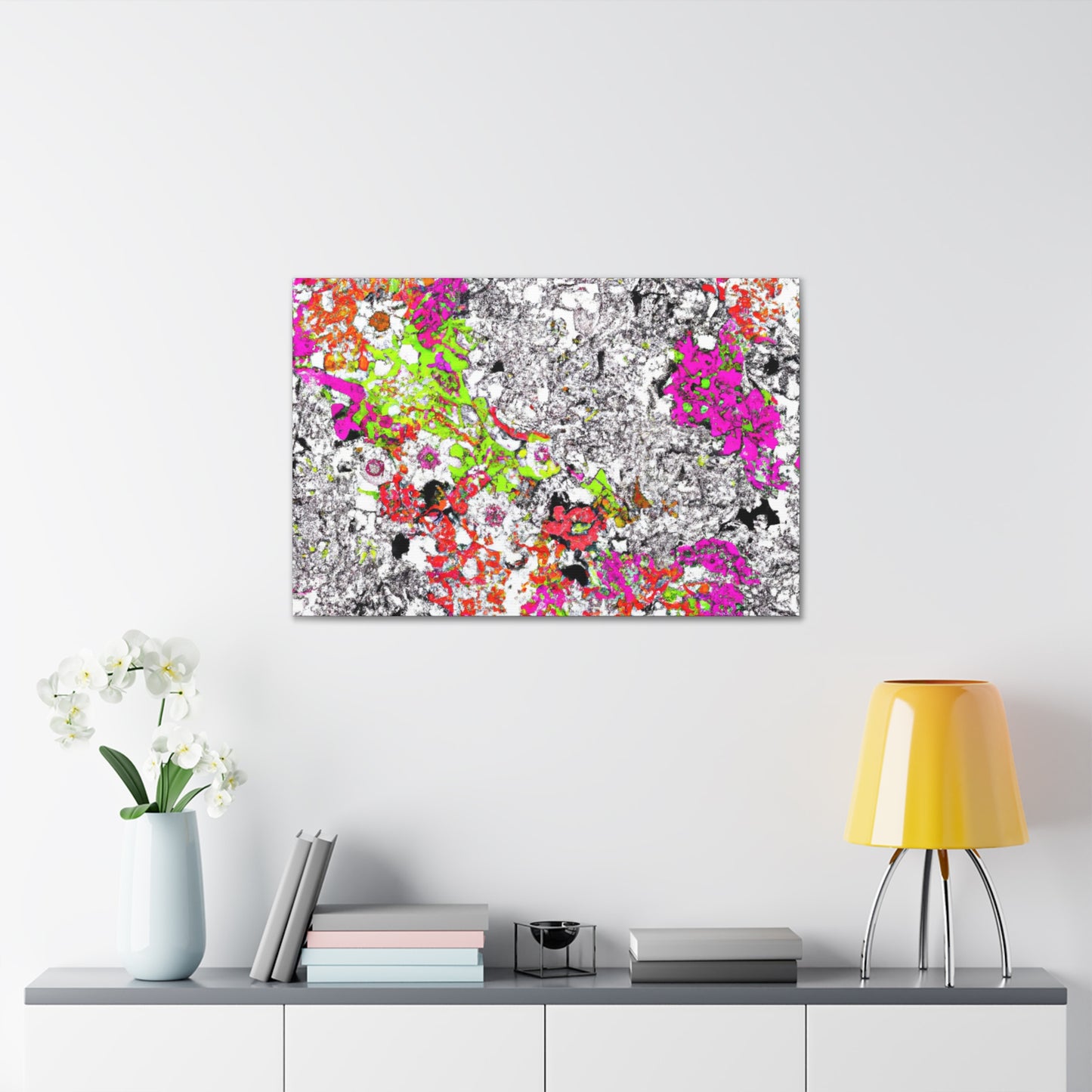 Rosy Joy - Floral - Canvas