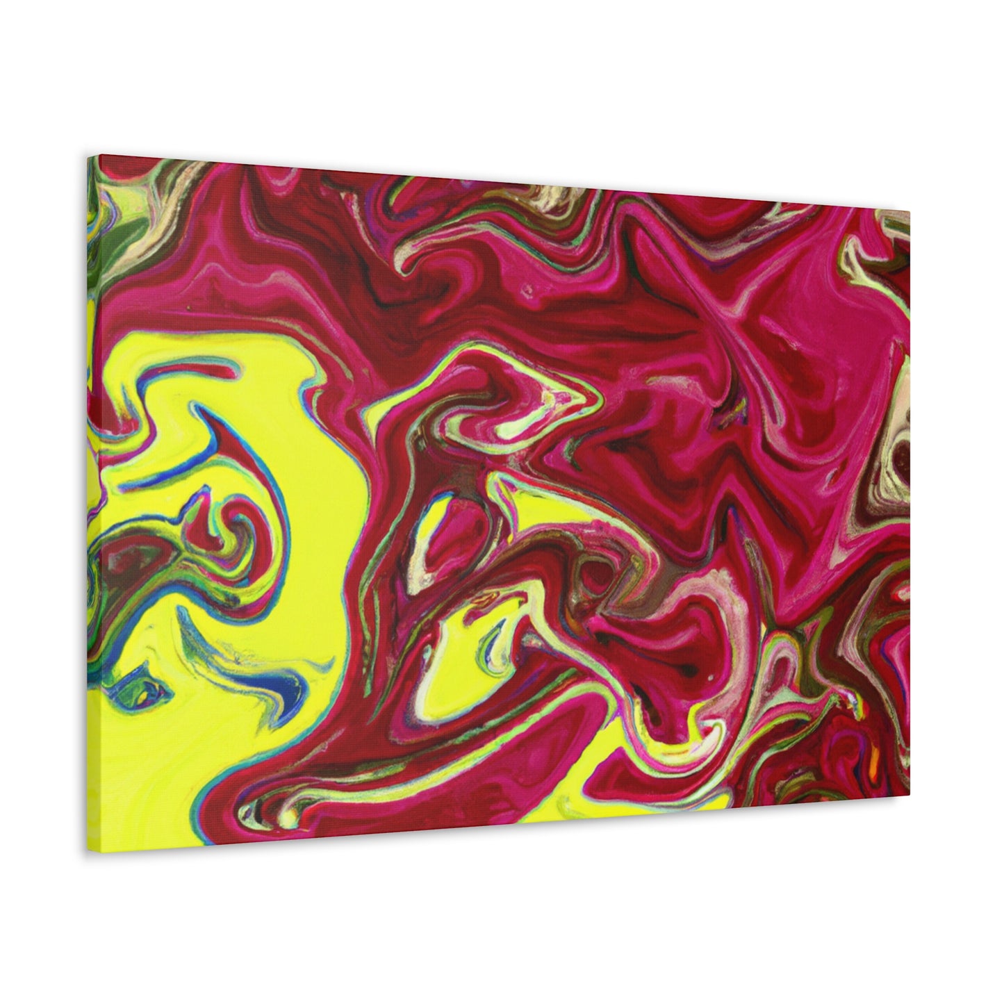 Luminous Aqua - Abstract - Canvas