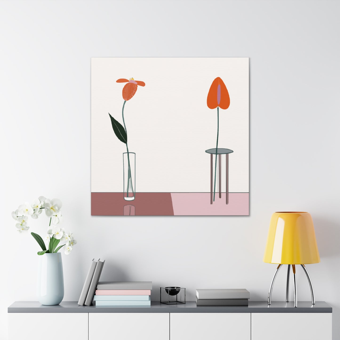 Sleek Simplicity - Minimalism - Canvas