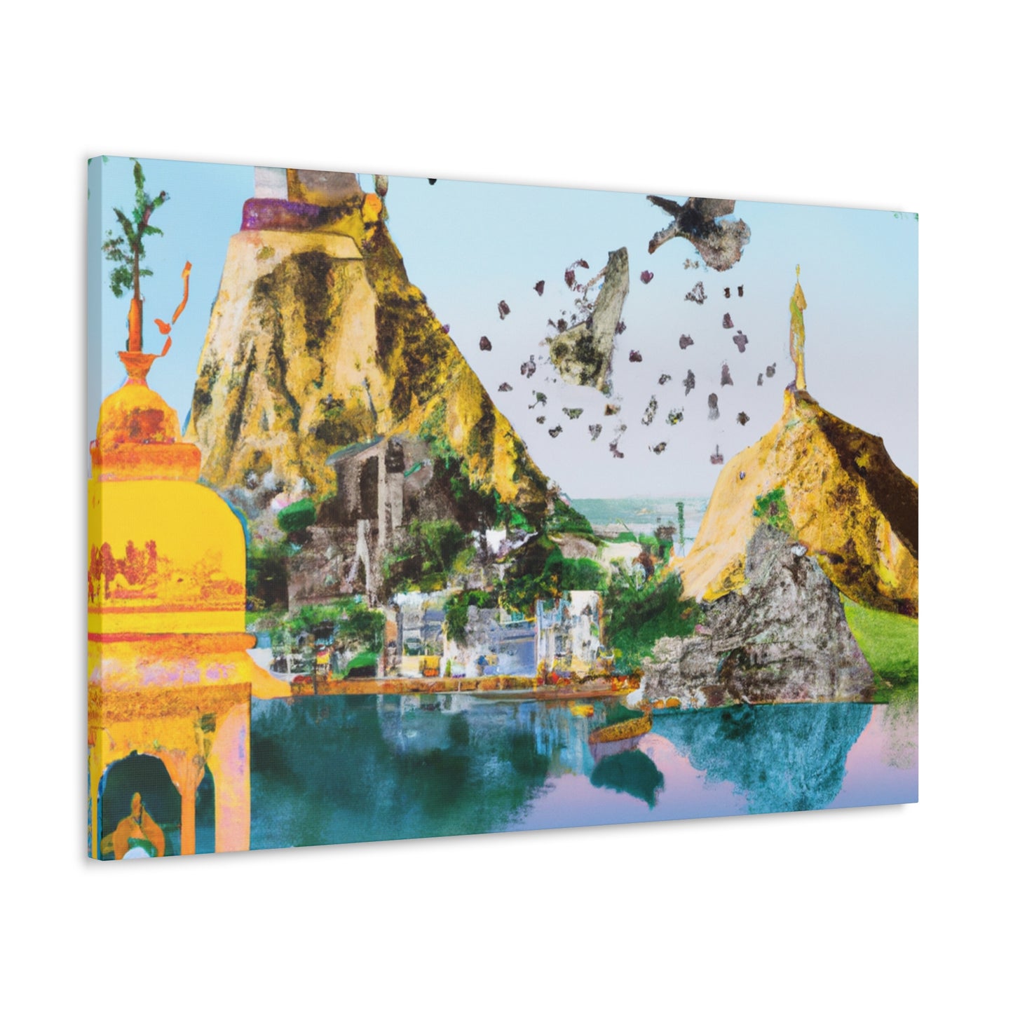 Vibrant Lights - Destination India - Canvas