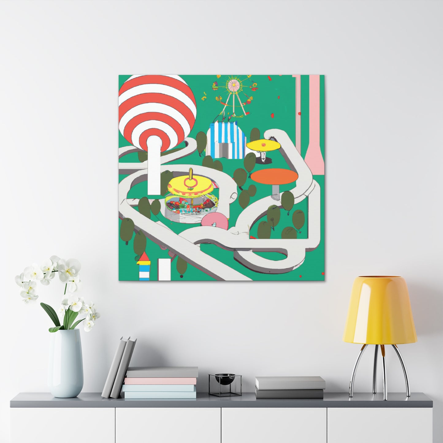Dreamlandia - Amusement - Canvas