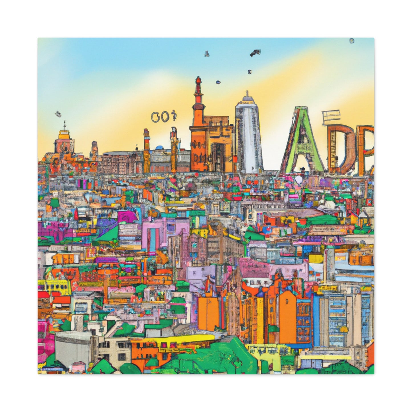 Namaste Palace - Destination India - Canvas