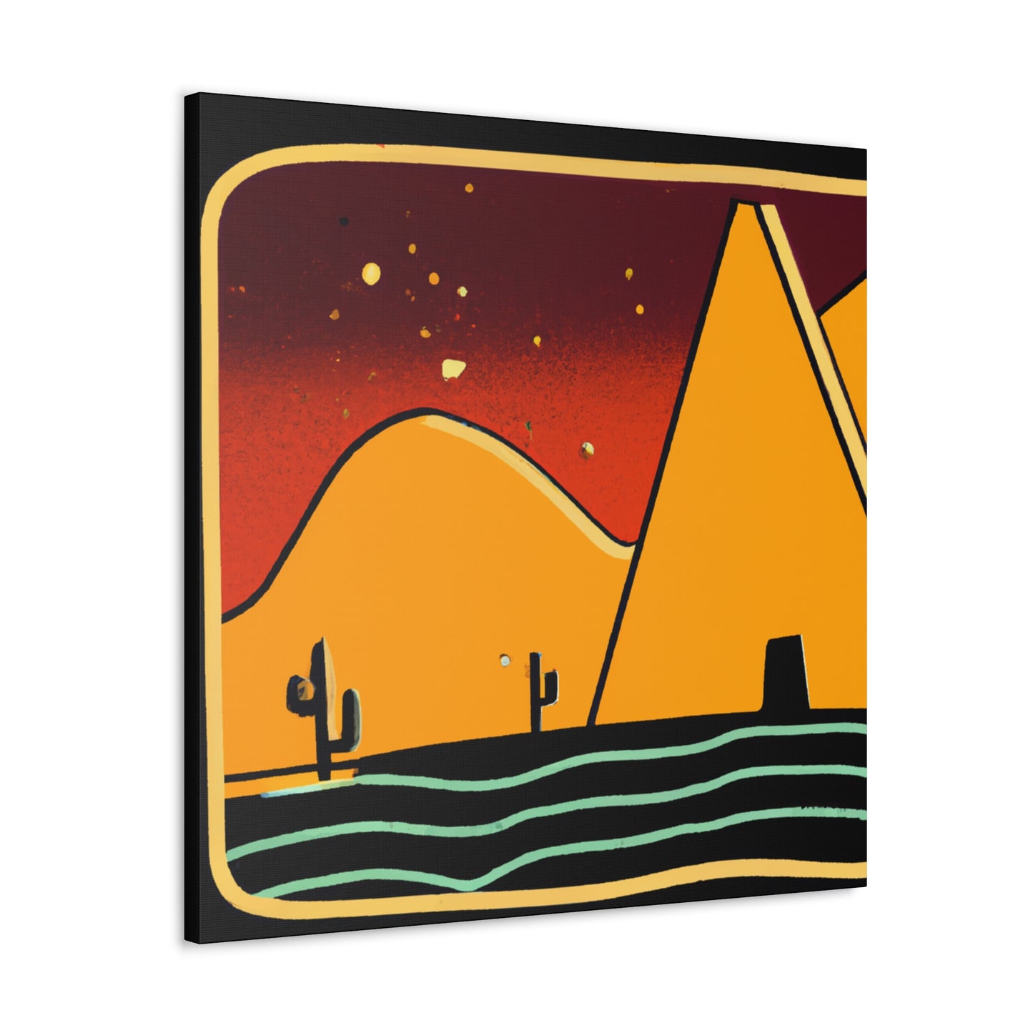 Fantastic Forest - Midcentury - Canvas