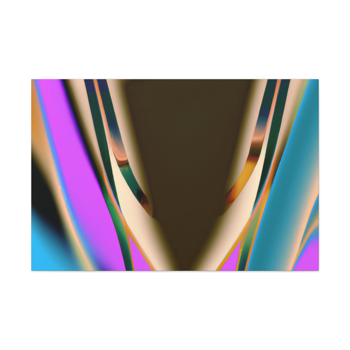 Galactic Geometry: A Visual Exploration of Art Deco's Intergalactic Architectural Influences - Canvas