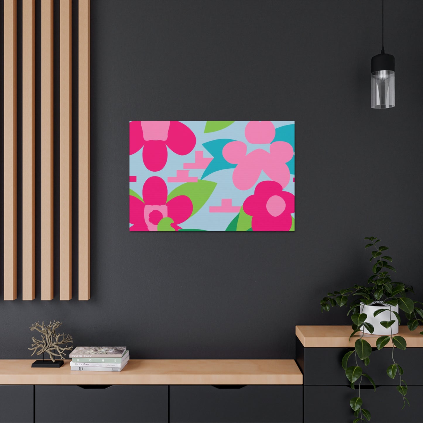 A Flower Fortune - Floral Canvas