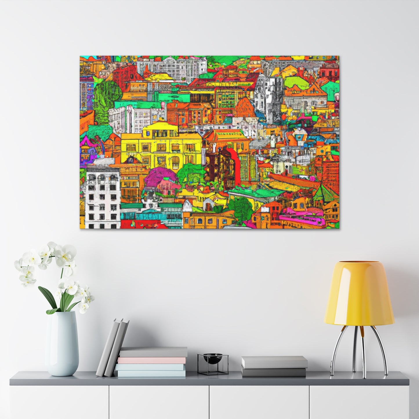 Namaste - Destination India - Canvas
