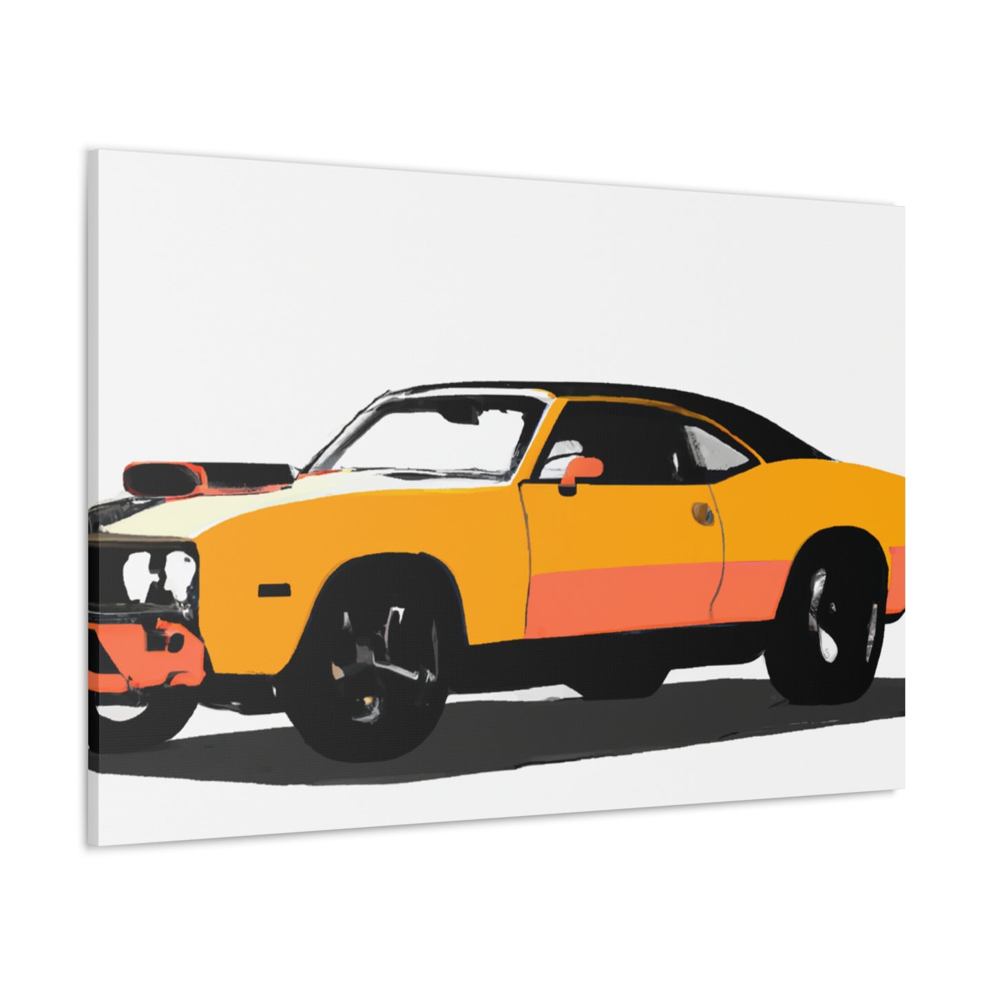 The Wrench Crusher - Automobile - Canvas