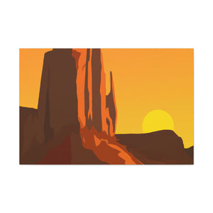 Sandscape - Landscape - Canvas - Desert