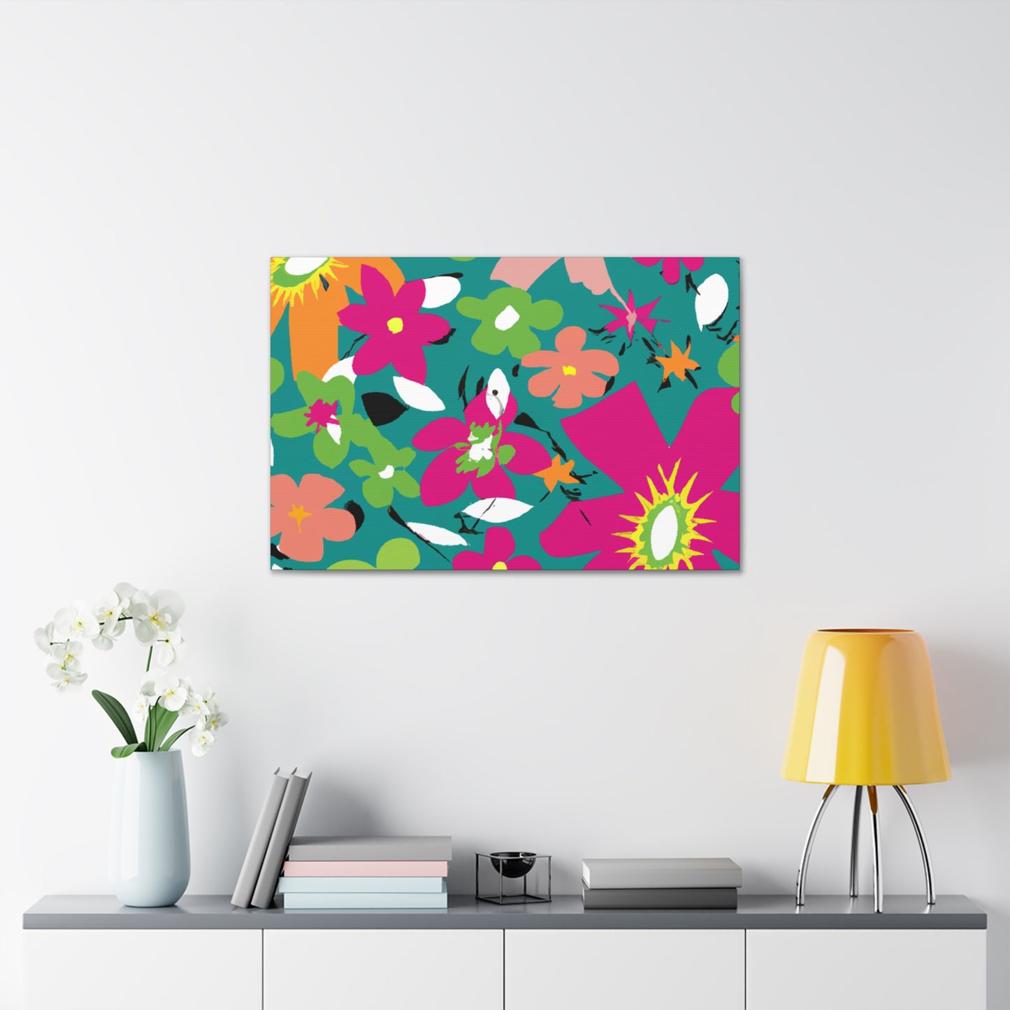 Chrysanthema - Floral - Canvas