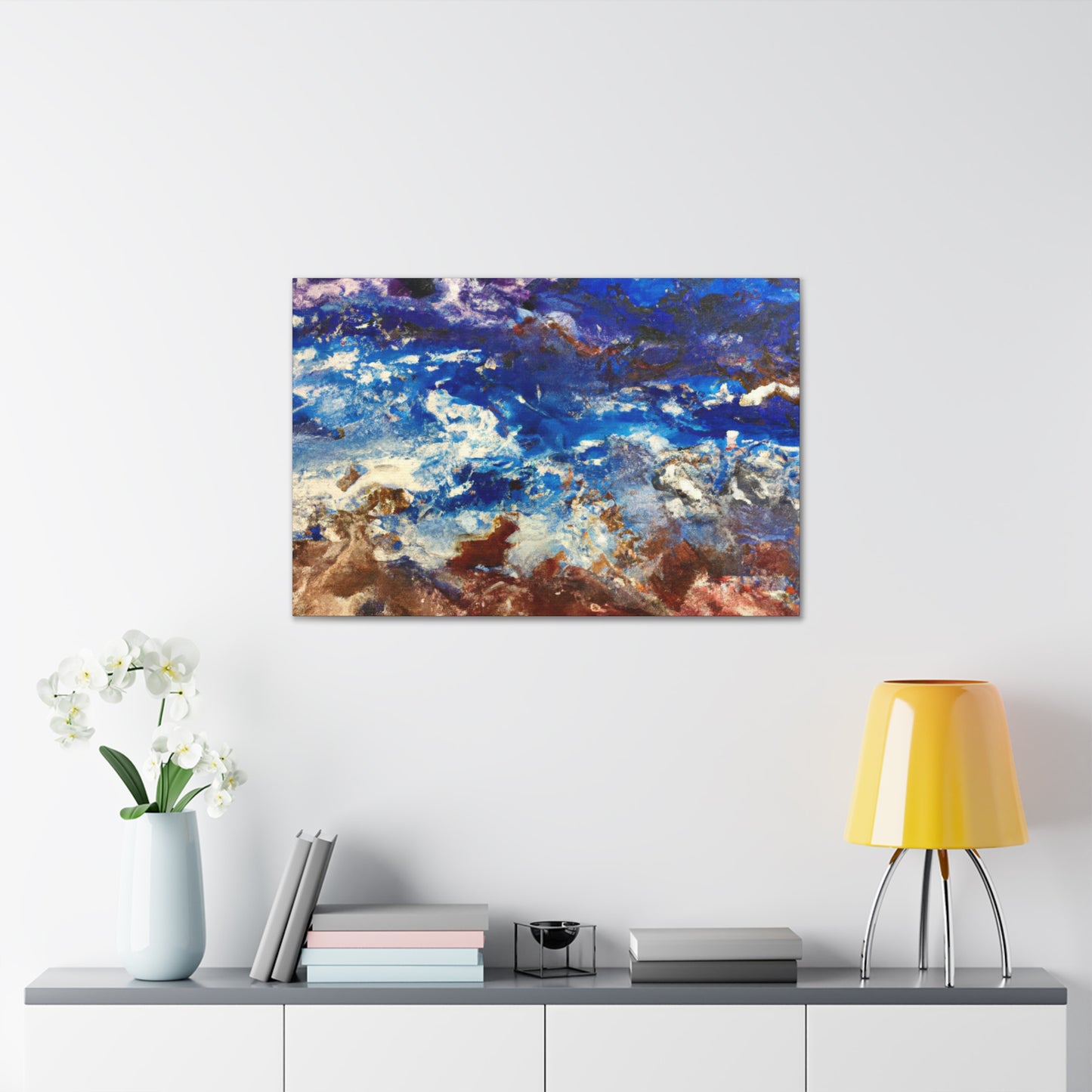 Johannes Vermeer - Abstract Canvas