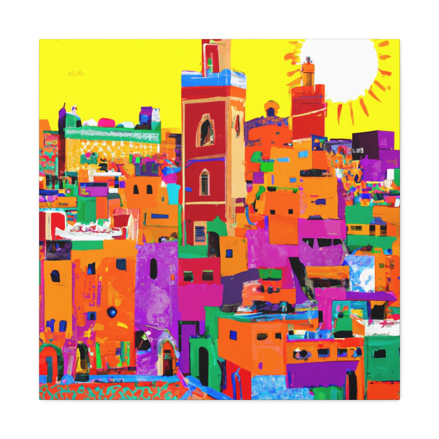 Fatima Letizia - Morraco - Canvas