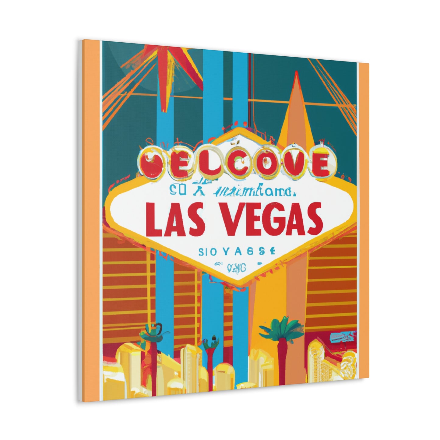 Viva La Vegas - Destination Vegas - Canvas