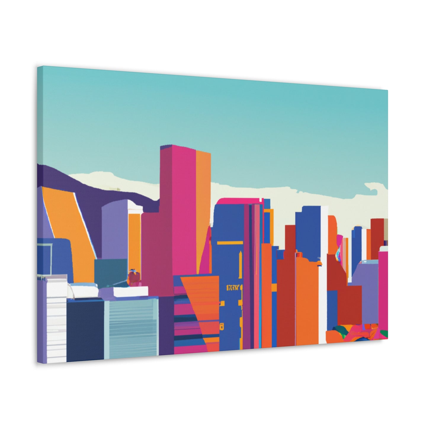 Giselle Ponce de Leon - South America Canvas