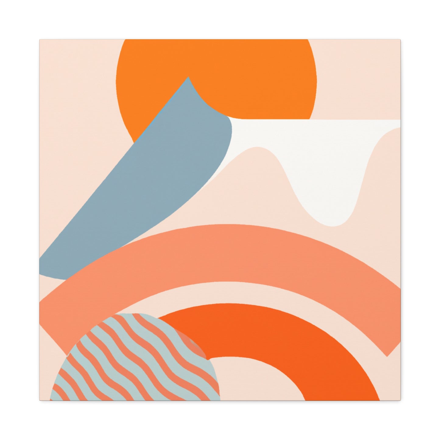 Mixed Geometries - Midcentury - Canvas