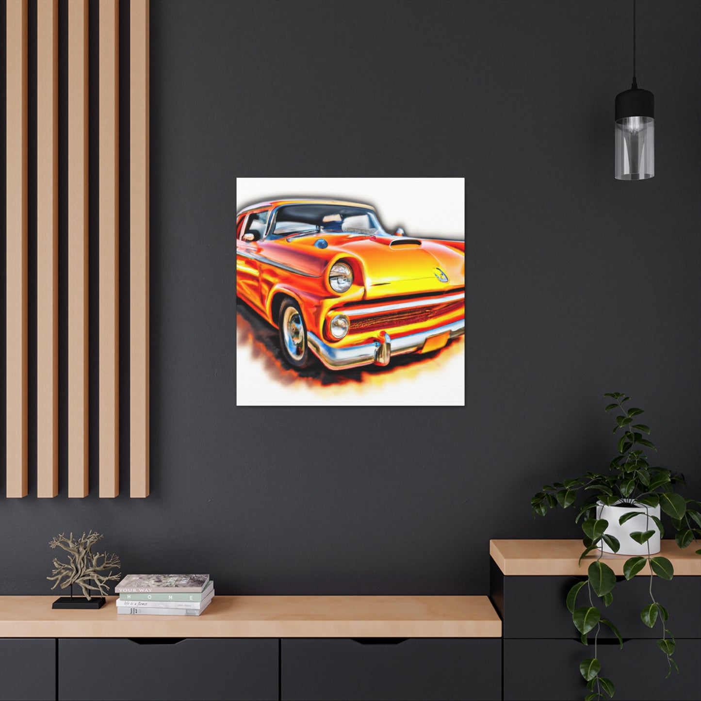 Tidal Wash - Automobile Canvas