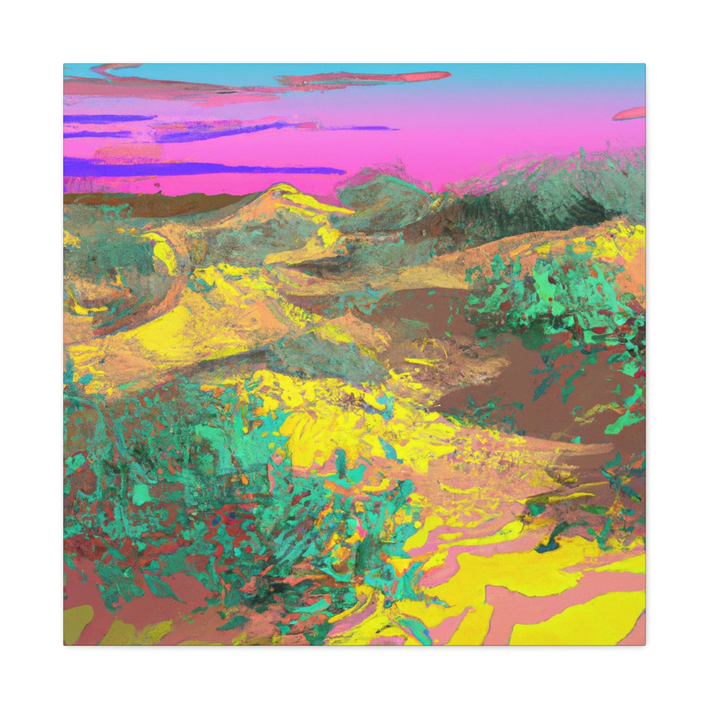 Dune Swirls - Landscape - Canvas