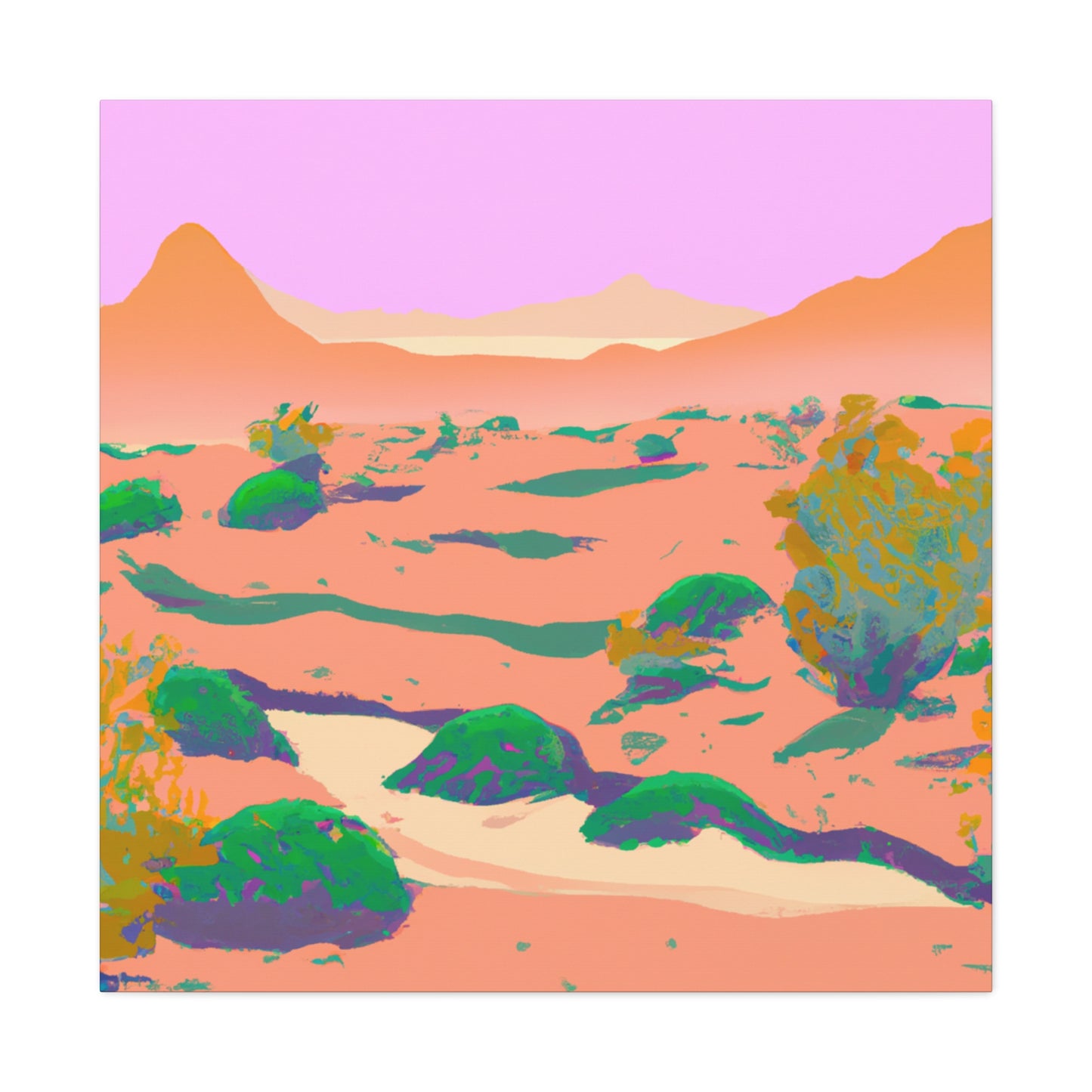 Dune-scape Landscape - Canvas