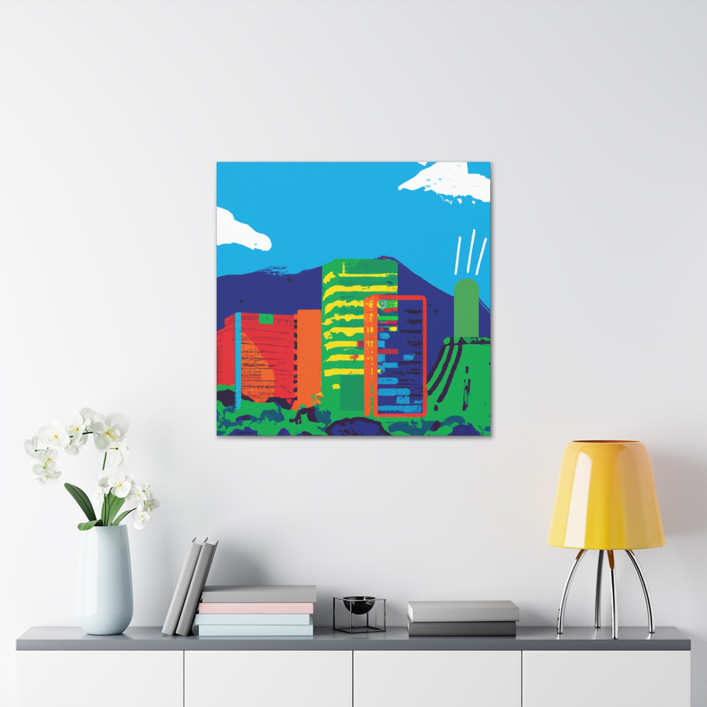 Azteca Luna - South America - Canvas