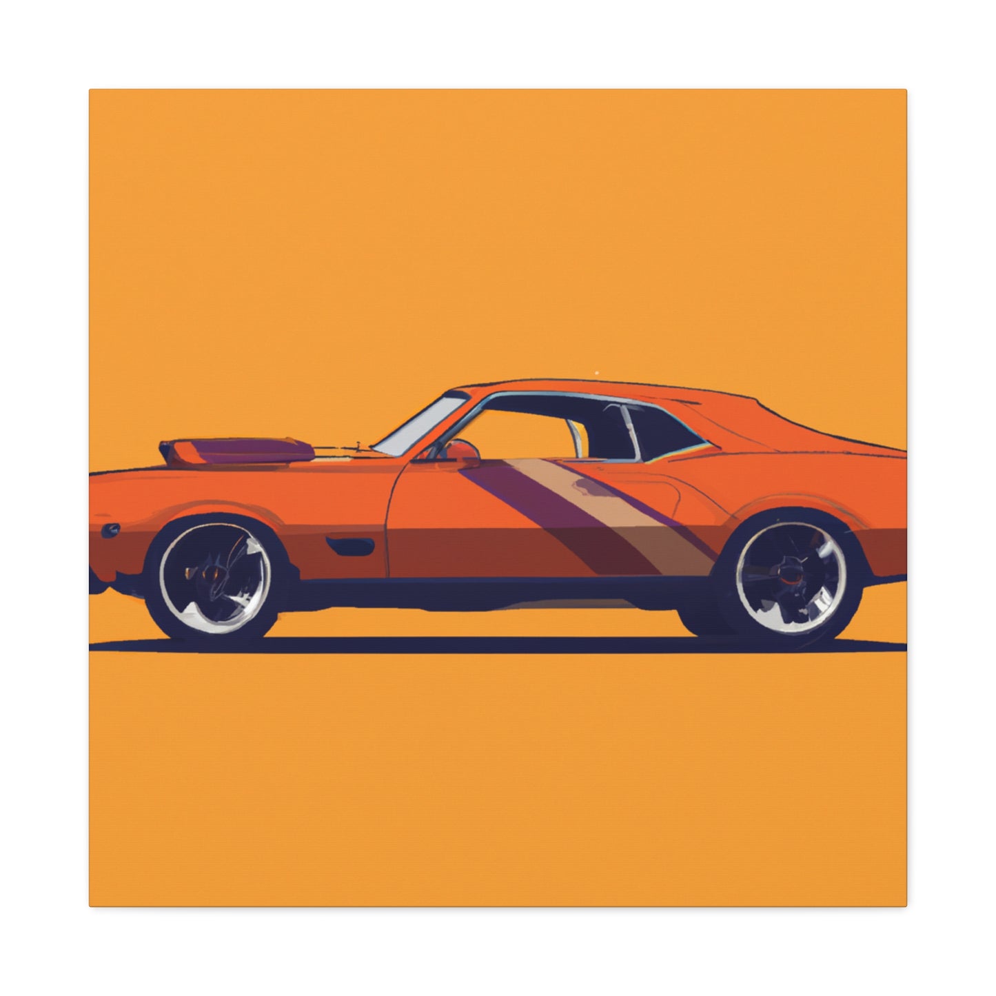 Rocket Racer - Automobile - Canvas