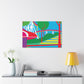 Petunia Paradise-Landscape - Canvas