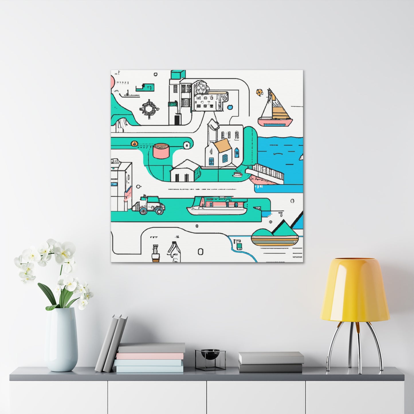 Vacancy - Minimalism - Canvas