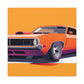 Hot Rod Boomerang - Automobile - Canvas