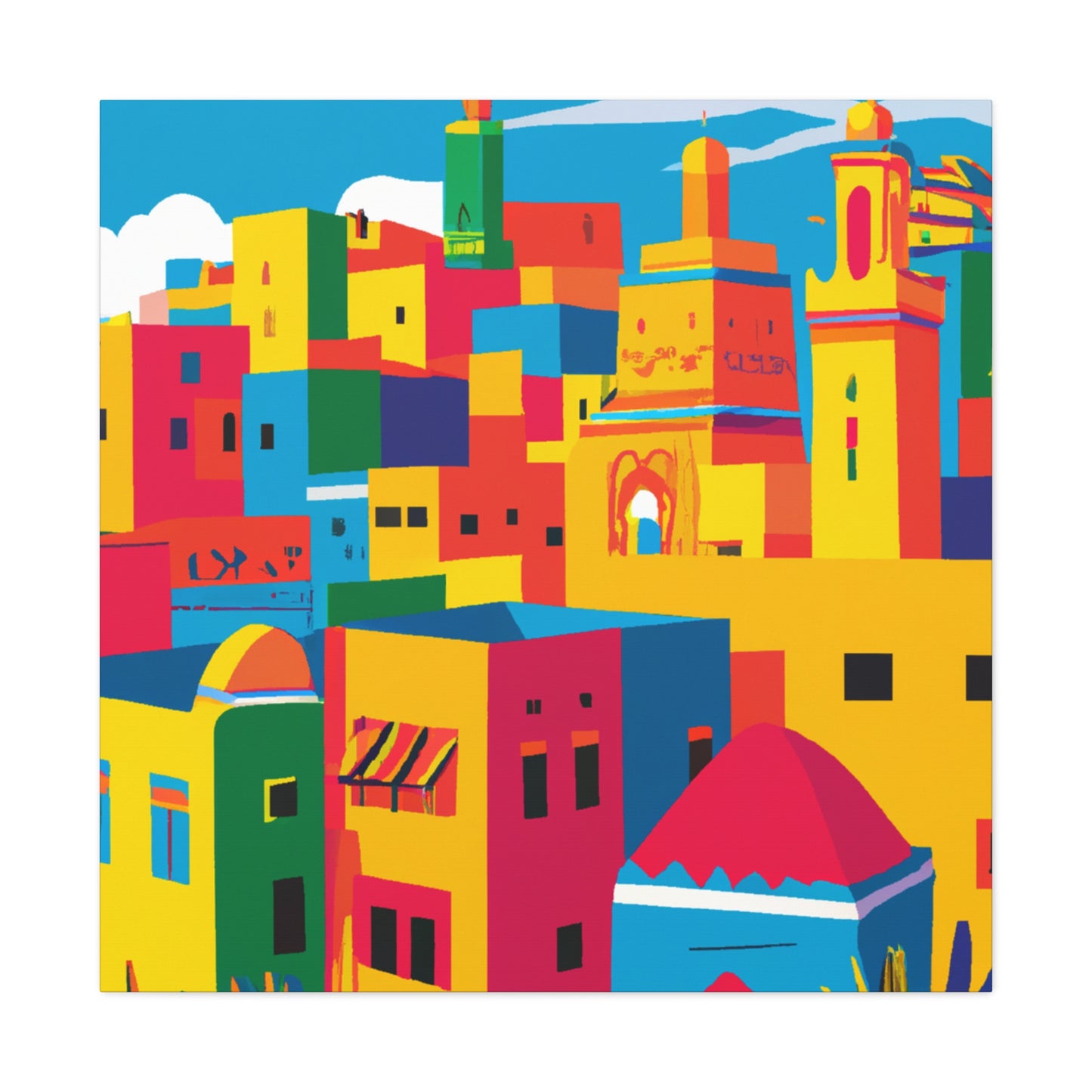 Hassan al-Mousari - Morraco - Canvas