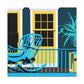 "Cozy Calmness- Midcentury" - Canvas