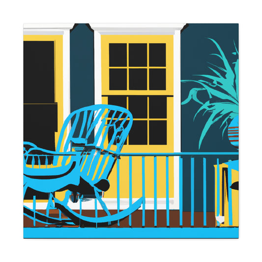"Cozy Calmness- Midcentury" - Canvas