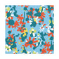 "Petal Putter: The Flowerbed Challenge" - Floral Canvas