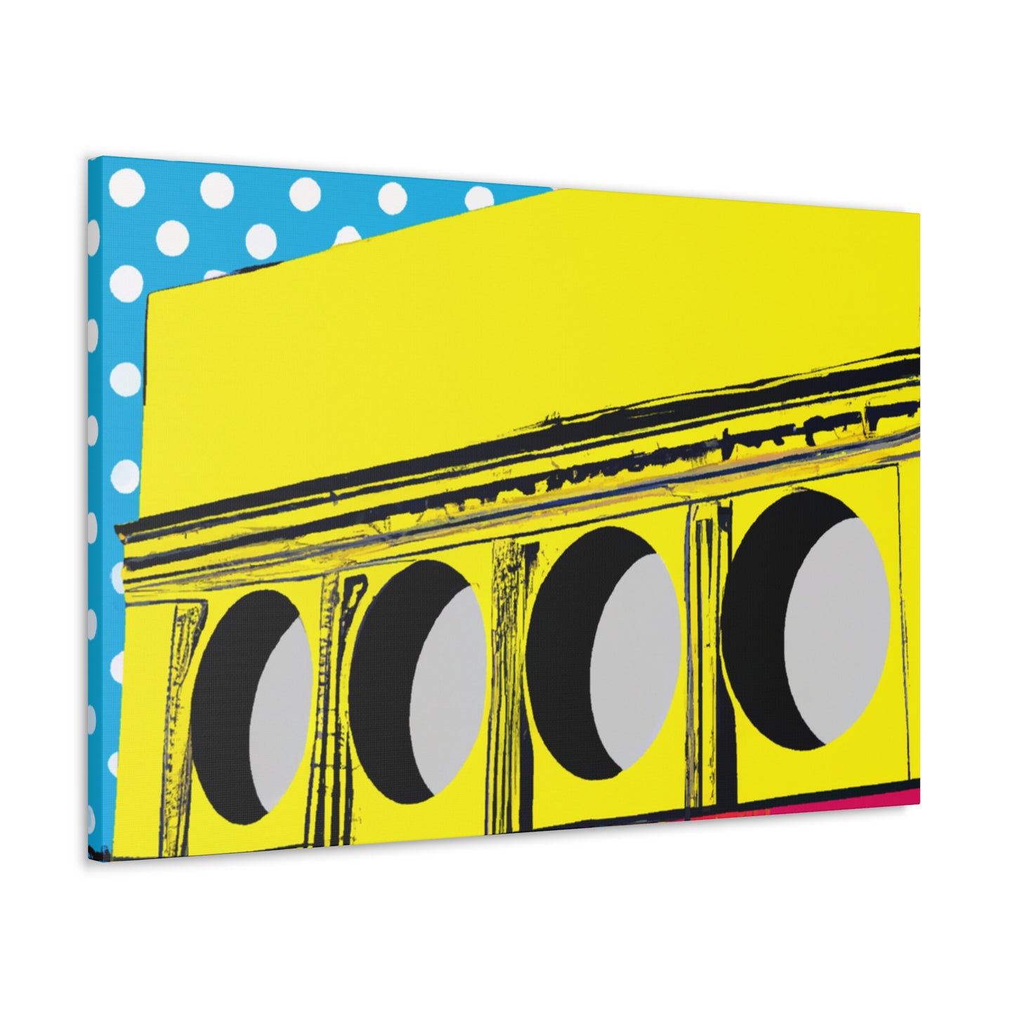 Sunshine Splendor Drive-In Eatery - Canvas - Pop Art
