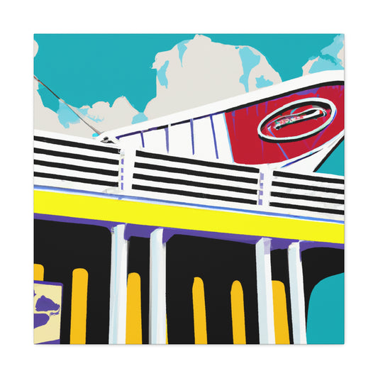 "Happy Days Diner" - Pop Art Canvas