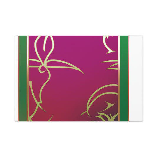 Pink Panel - Glass Canvas