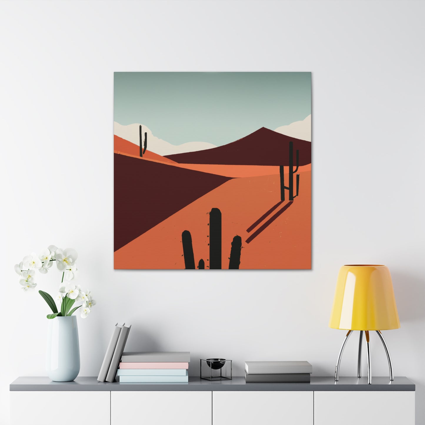 Antique Charisma - Vintage Contemporary - Desert - Canvas