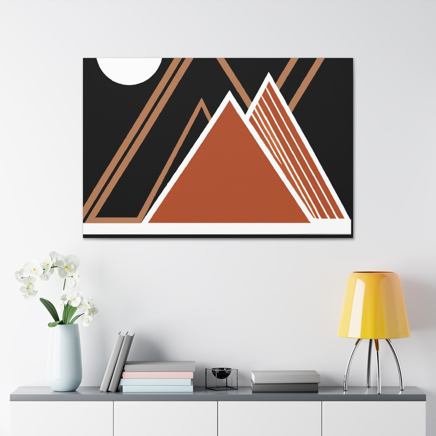 In Flight- Midcentury - Canvas