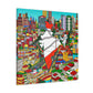 Golden Triangle - Destination India - Canvas