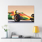 Lightning Flash - Automobile - Canvas