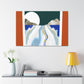 Icy Slope - Midcentury Canvas