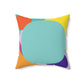 Spun Polyester Square Pillow