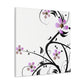 Carnation Cascade - Floral - Canvas