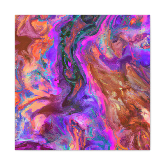 Flowing Color - Canvas - Abstract