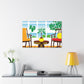 Vibrance Vibe- Midcentury - Canvas